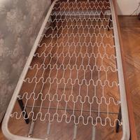 Reti metallo a molle per letto doppio + materassi