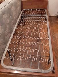 Reti metallo a molle per letto doppio + materassi