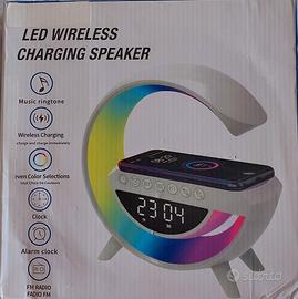 led wireless chaging speaker