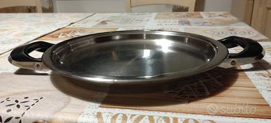 Pentole AMC 2 pezzi con griglia per cucina a vapor