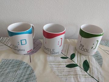 Colgate -- Tazze q.tà 3 --Serie Completa Nuove