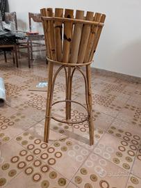 porta vaso legno 