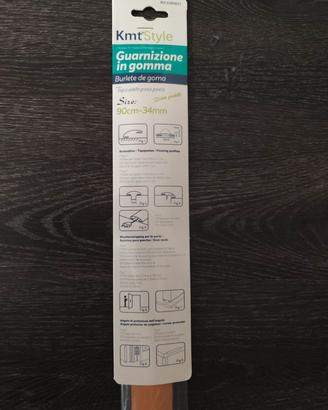 4 Guarnizioni in gomma effetto legno 