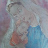 Stampa Madonna con bambino