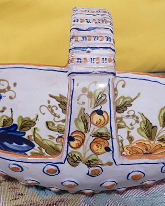 Set Deruta: cestino, pirtacenere, tazza