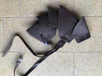 ACCESSORIO x CAVALLO - COPRICODA IN CUOIO