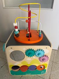 🧩 Janod Maxi Cube Looping-Cubo Montessori Legno 🪵