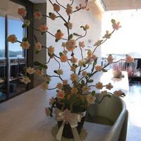 vaso di fiore artificiale 