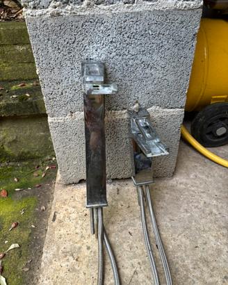 2Rubinetti  Miscelatore acciaio inox lavabo e bidè