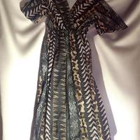 Abito kimono animalier
