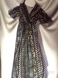 Abito kimono animalier