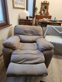 poltrona recrinabile