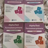 KIT COMPLETO ALPHA TEST FORMAZIONE PRIMARIA