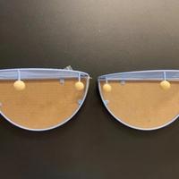 Coppia mensole + appendi abiti Tiger