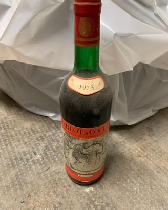 Vino Merlot Colli Cosulich 1973, da collezione