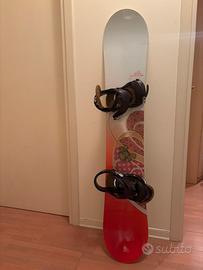 Snowboard burton lux 54 donna