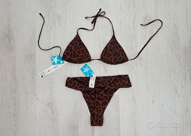 Bikini Tezenis leopardato animalier tigre 