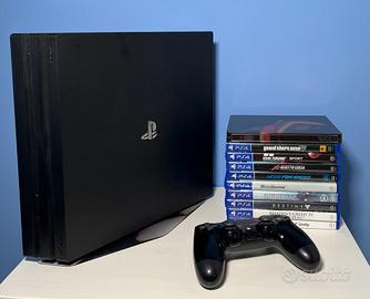 Playstation4 pro 1 TB + giochi