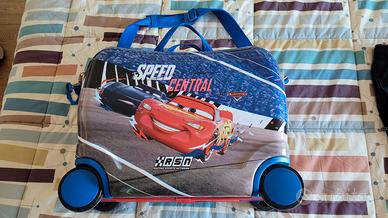 Trolley Saetta McQueen cavalcabile per bambini