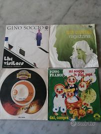 stok 4 dischi 45 giri originali