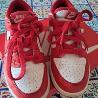dunk n 31 rosse nuove ,usate una volta