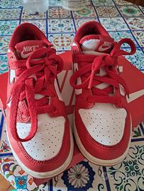 dunk n 31 rosse nuove ,usate una volta