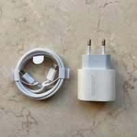 Caricatore 20W Apple + cavo 60W usbc/usbc Apple