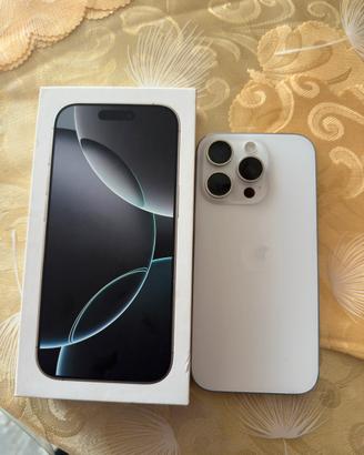 Iphone 16pro 128gb come nuovo