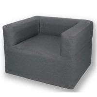 poltrona gonfiabile azzurra