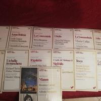 Blocco 13 vinili 33 giri musica lirica