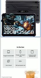 HOTWAV R10 Pro 2025 Tablet Rugged Android 14