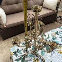 Candelabro lavorato shabby chic