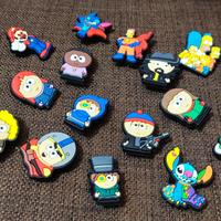 Ciondoli Crocs South Park The Simpsons Super Mario