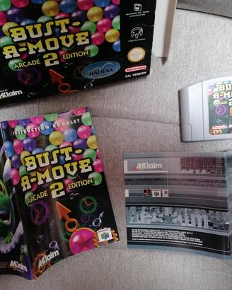Bust-A-Move 2 Arcade Edition Nintendo 64 N64 PAL