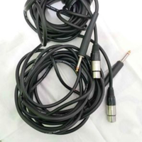 4 Cavi Audio Bilanciati,Jack a Cannon femmina