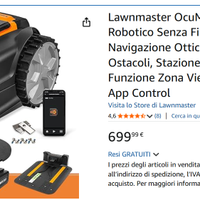 Robot Tosaerba fino 800mq – NUOVO