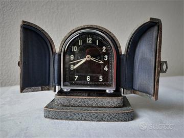 piccola sveglia da viaggio primi 900 con custodia