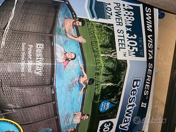 Piscina Bestway Power steel 488x305x107