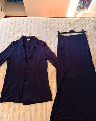 Completo Max & Co blu/viola taglia 42