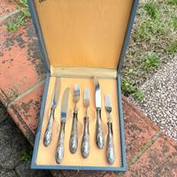 Set posate argento 800 Solingen Vintage