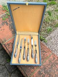 Set posate argento 800 Solingen Vintage