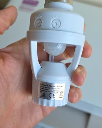 Portalampada Smart con Sensore – Risparmio Immedia
