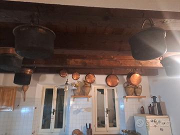 Pentole e padelle di rame