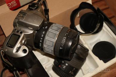 Canon eos 3000N reflex obie35/80+tamron28/200rotto