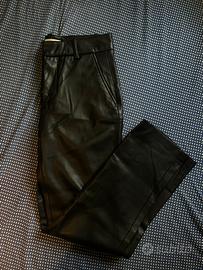 Pantalone in ecopelle