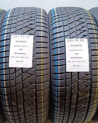 4 GOMME 235 50 20 KUMHO 2023 INV RIF4721