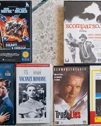 Lotto 35 VIDEOCASSETTE VHS GENERI VARI rarissimi