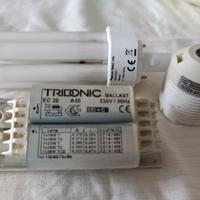 Lampadina + ballast + portalampade GX24-d3 kit