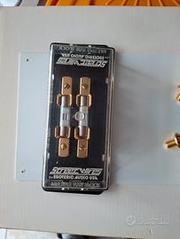 coppia portafusibili car audio 