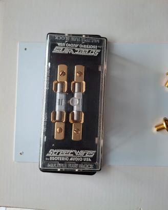 coppia portafusibili car audio 